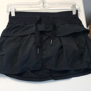 Black Lululemon skirt